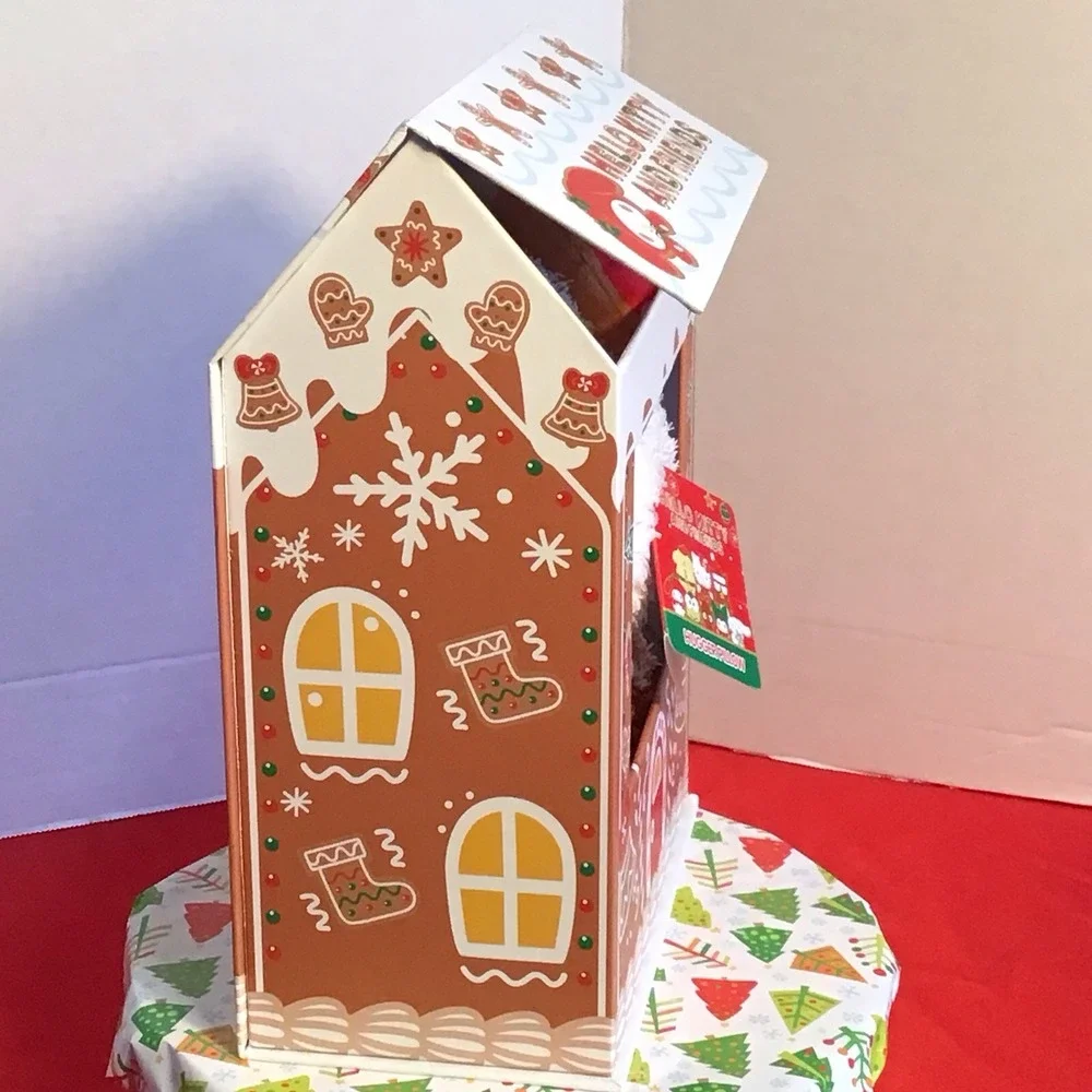 Hello Kitty Gingerbread House Hugger Pillow Plush‎ 12